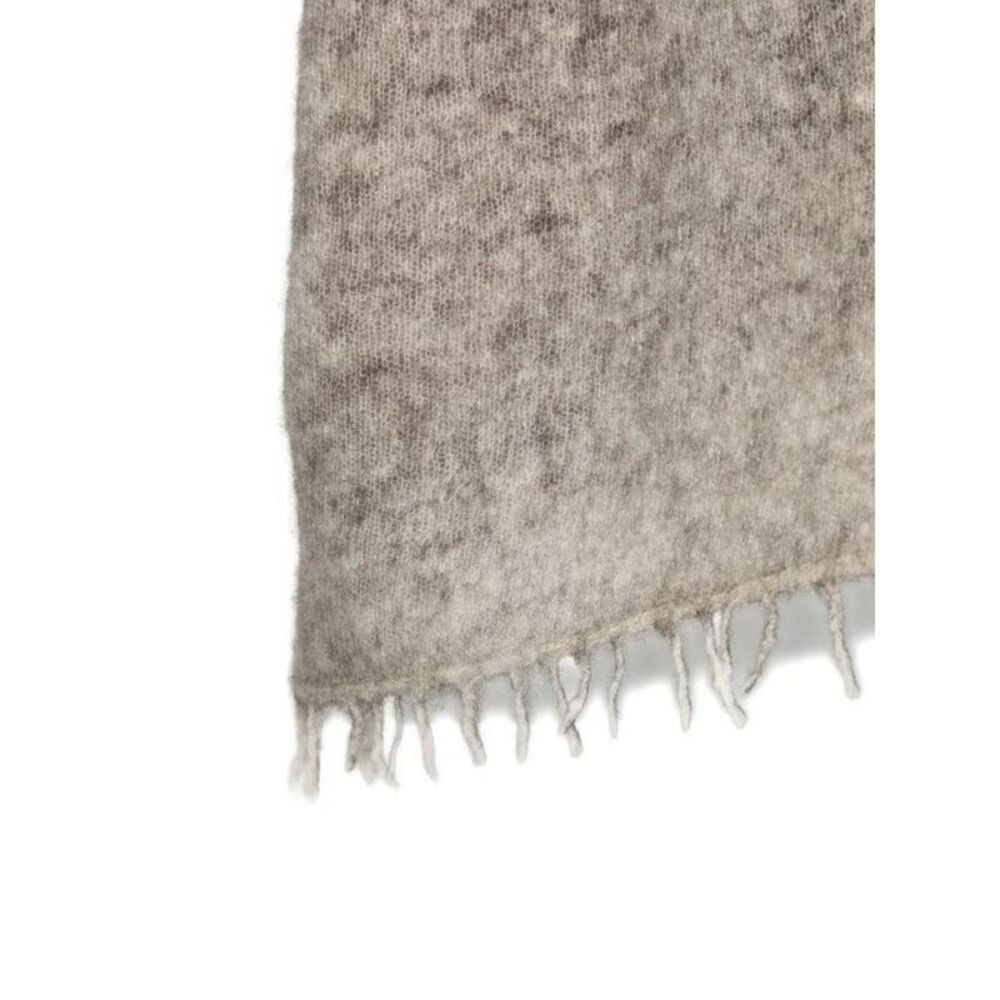 AVANT TOI Brushed Alpaca Blend Scarf Men BROWN Scarves